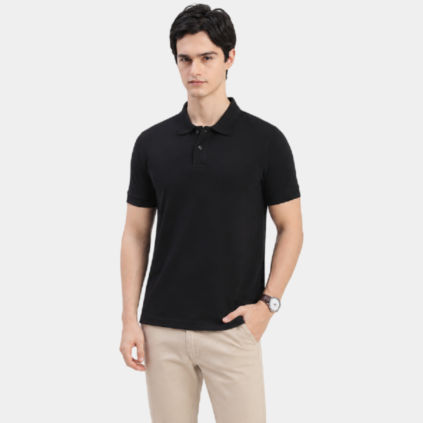 Black Polo T-Shirt