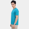 BL1 LS Aqua Blue Round Neck T-Shirt
