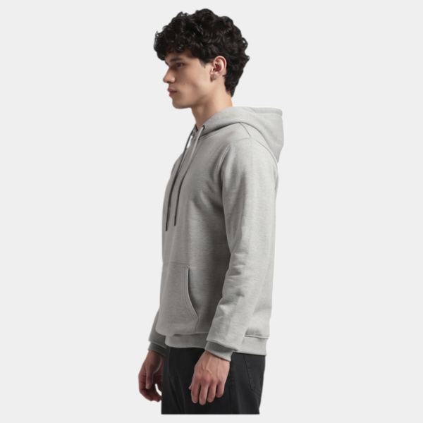 BR LS Premium Pullover Hoodie - Light Gray