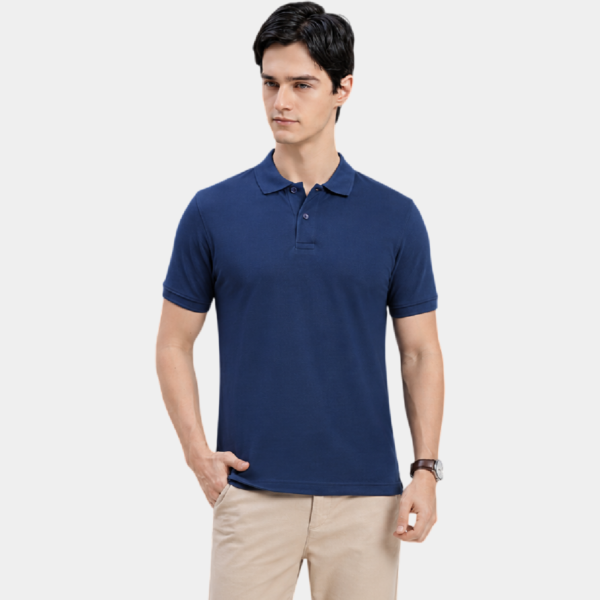 NB F Navy Blue Polo T-Shirt