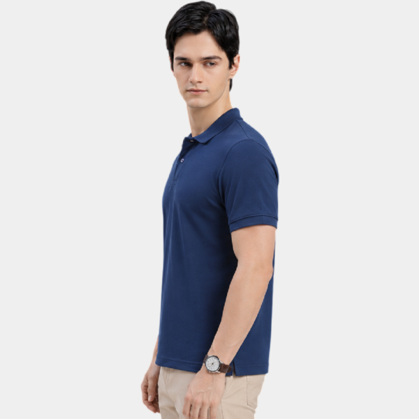 NB LS Navy Blue Polo T-Shirt