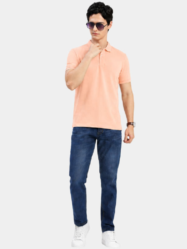 PF Peach Polo T-Shirt