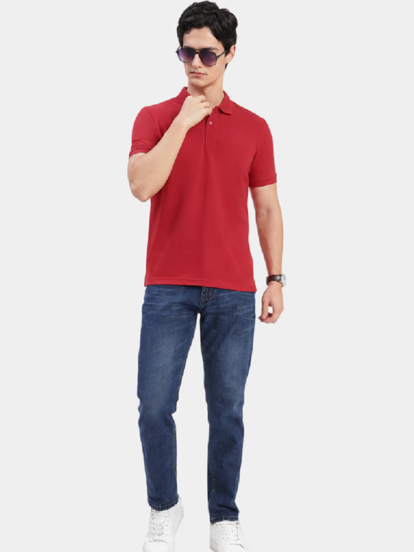 R1 F Red Polo T-Shirt