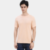 R1 F Peach Round Neck T-Shirt
