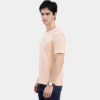 R1 LS Peach Round Neck T-Shirt