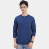 Premium Crew Neck Sweatshirt - Deep Blue