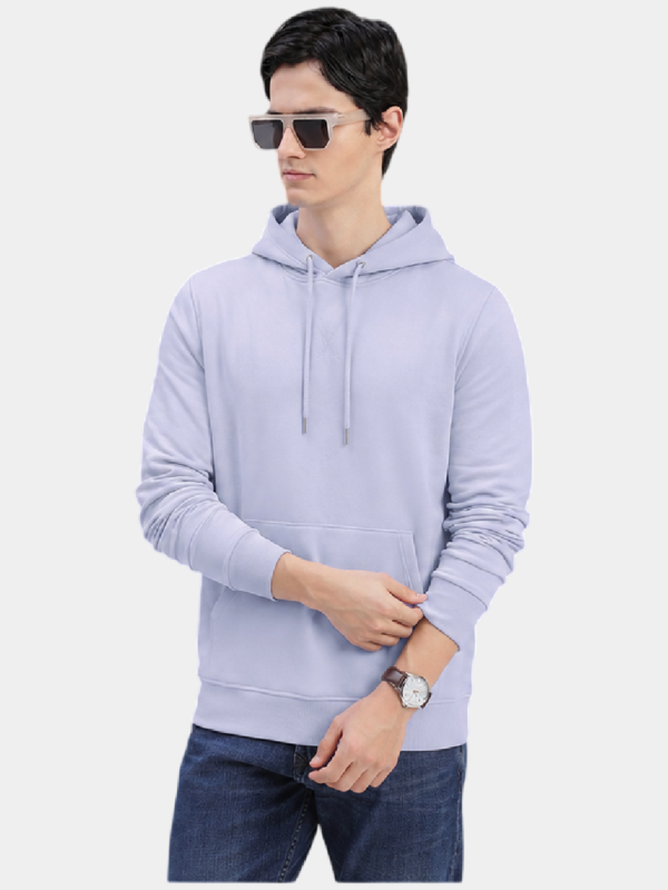 Premium Pullover Hoodie - Lavender Gray