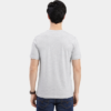 W1 B Light Grey Melange Round Neck T-Shirt