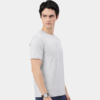W1 RS Light Grey Melange Round Neck T-Shirt