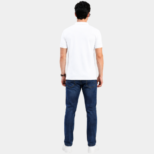 WB White Polo T-Shirt