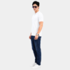 WLS White Polo T-Shirt
