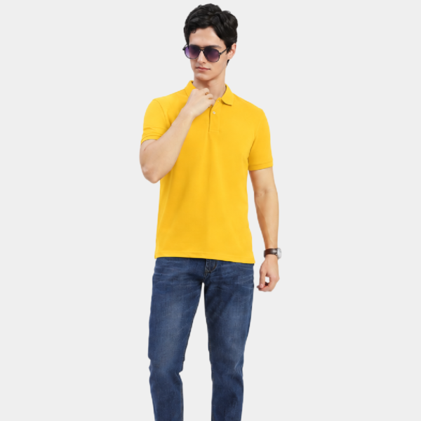 Yellow Polo T-Shirt