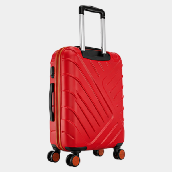 Premium Hard Shell Cabin Trolley Luggage - Red