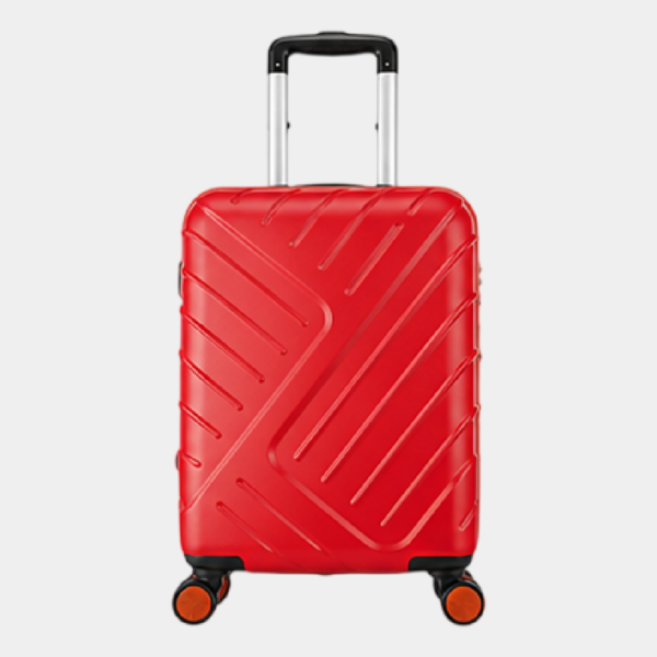 Premium Hard Shell Cabin Trolley Luggage - Red