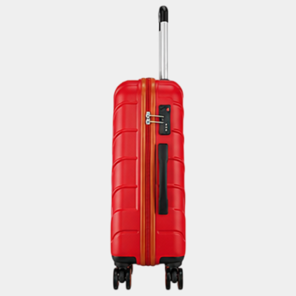 Premium Hard Shell Cabin Trolley Luggage - Red